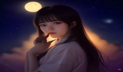 夜晚书桌上的台灯照亮一本翻开的书和一支钢笔，午夜独享的专注时刻，温暖的圆形光晕营造出专属私人感